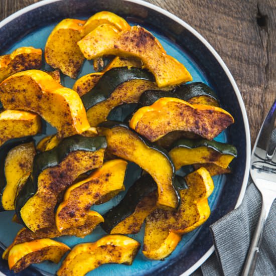 Maple Roasted Acorn Squash