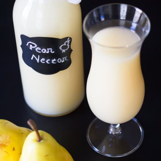 Homemade Pear Nectar