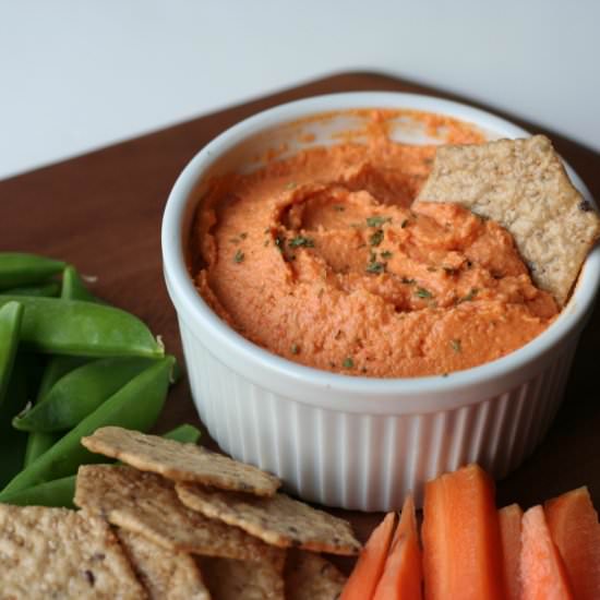 Roasted Red Pepper Hummus