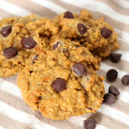 Pumpkin Oatmeal Cookies