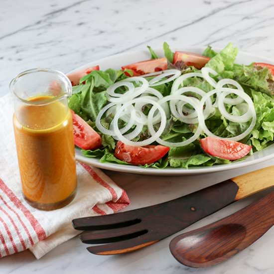 Asian Salad with Ginger Carrot