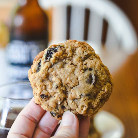 Oatmeal Cookies w/ a Grown Up Twist