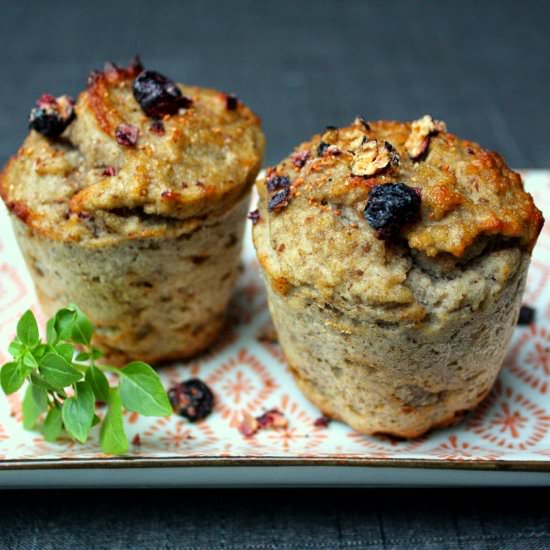 Low Carb Banana Muffins