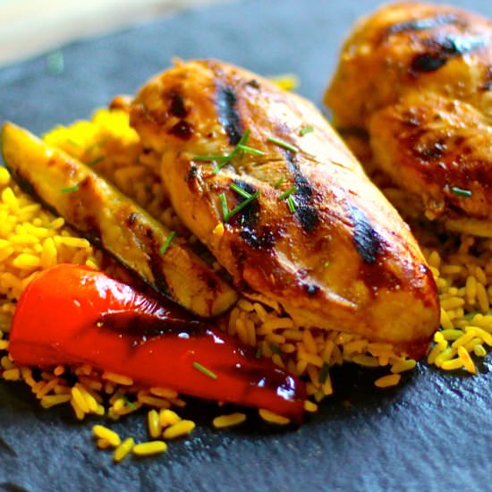 Spanish Glazed Chicken