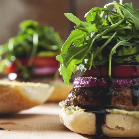 Portobello Mushroom Burgers