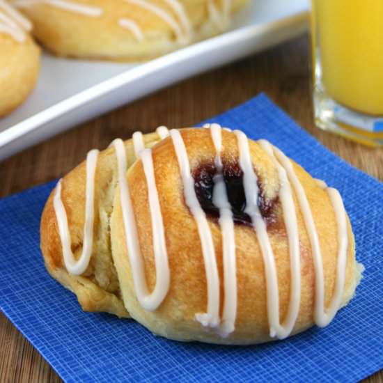 Easy Crescent Danish Rolls