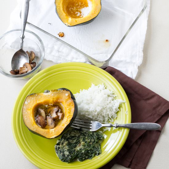 Baked Acorn Squash