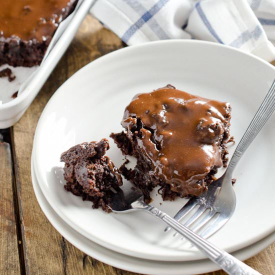 Healthy Chocolate Zucchini Brownies