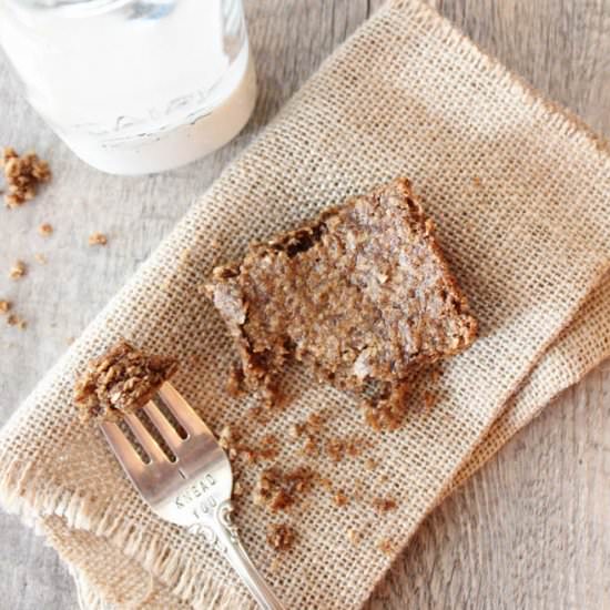 Oatmeal Cinnamon Cookie Bars