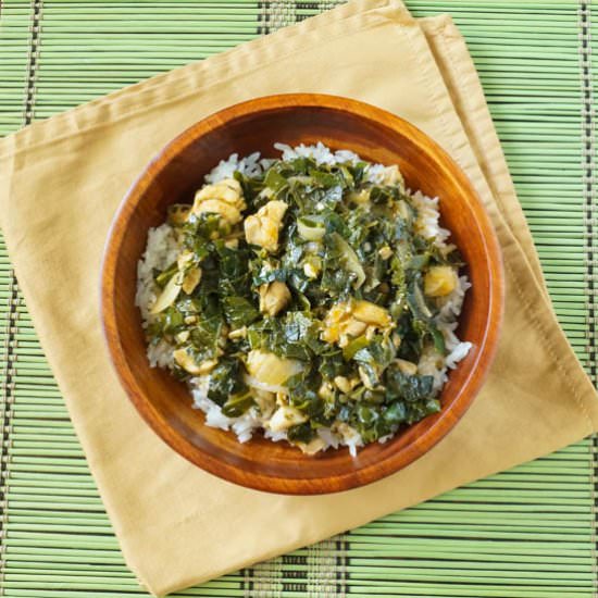 Liberian Greens and Rice