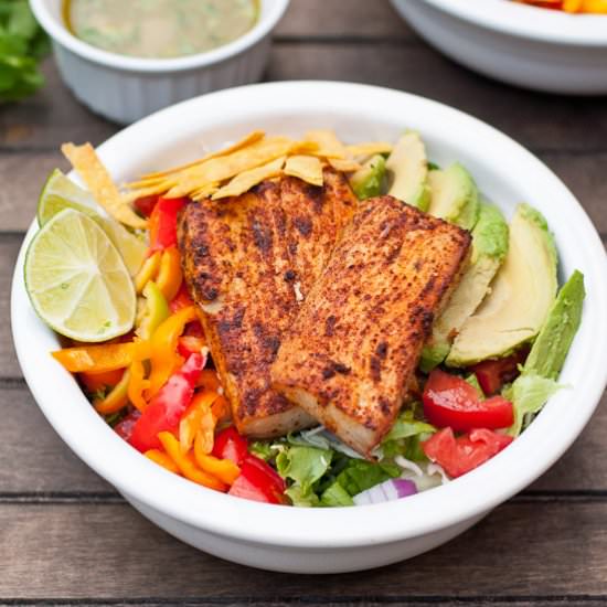 Fish Taco Salads