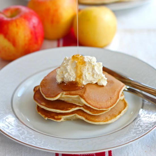 Caramel Apple Pancake