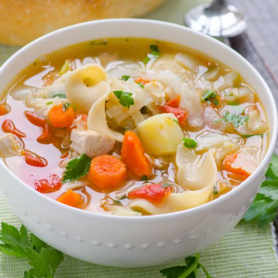 Chicken Noodle Vegetable Soup