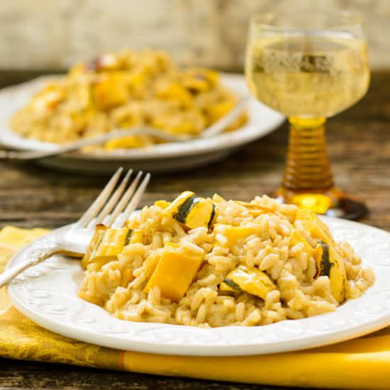 Delicata Squash Risotto