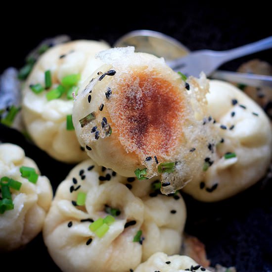 Pan-Fried Pork Buns-Sheng Jian Bao