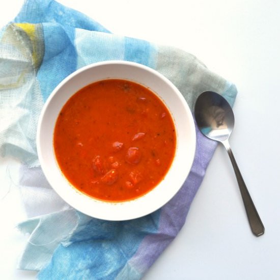 Roasted Red Pepper Soup