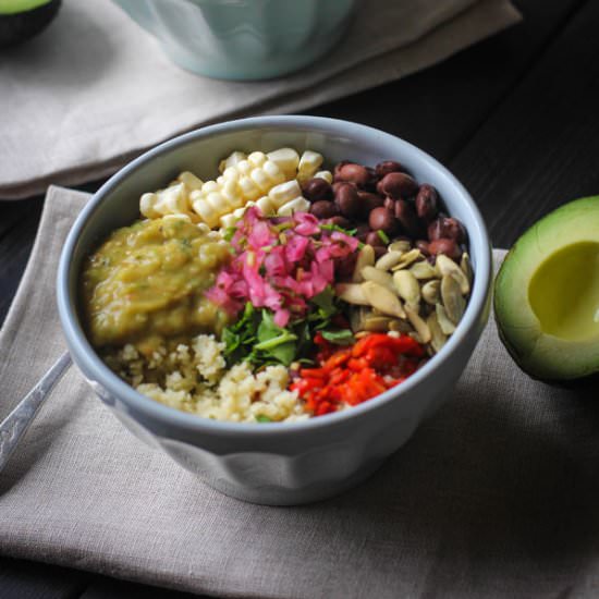 Mexican Cauliflower Rice Salad