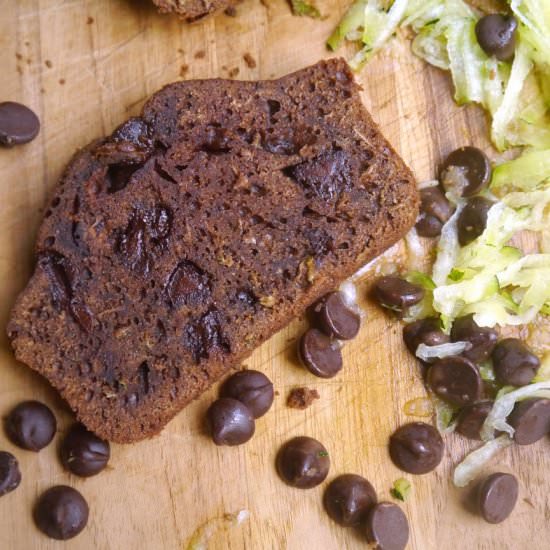 Double Chocolate Zucchini Bread