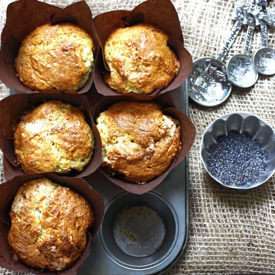 Lemon Poppyseed Muffins