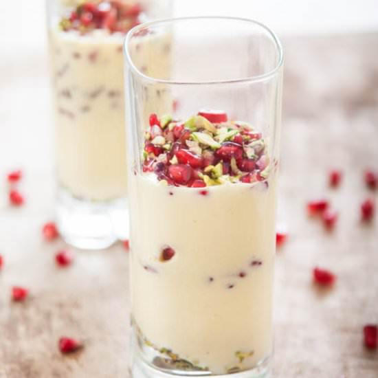 Light Sabayon With Pomegranate