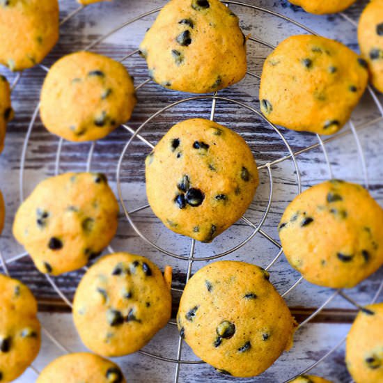Pumpkin Chocolate Chip Cookies