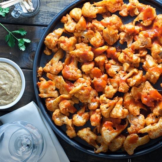 Sriracha Cauliflower Bites