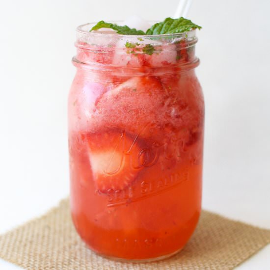 Lemon Berry Mint Sparkler