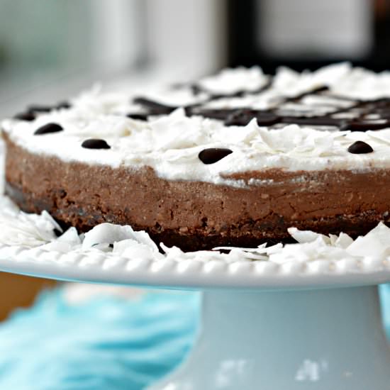 Raw vegan tofu cake