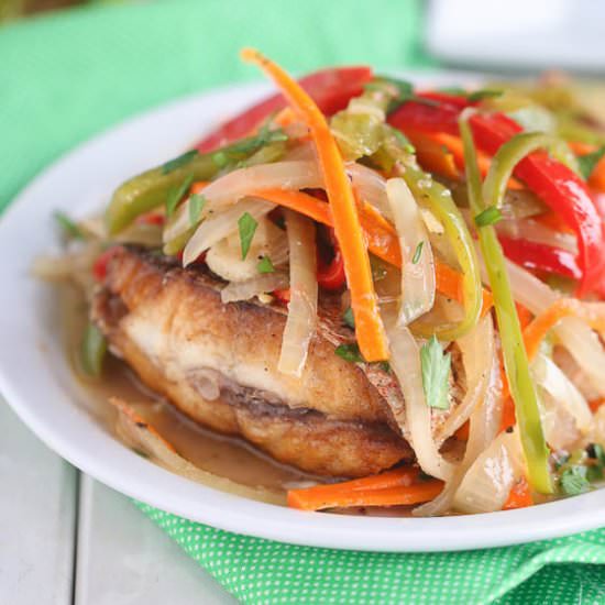 Jamaican Escovitch Fish