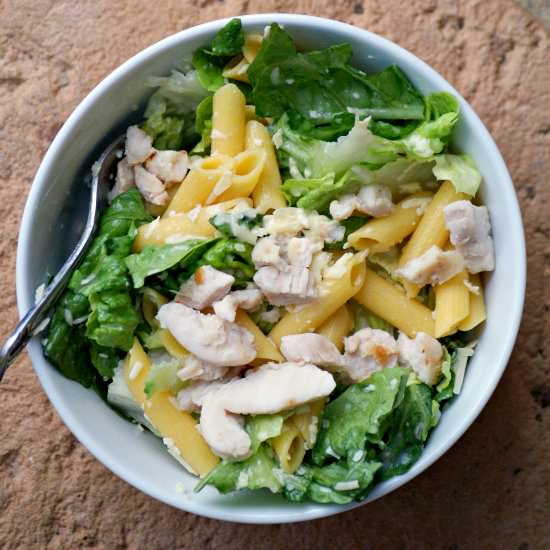Chicken Caesar Pasta Salad