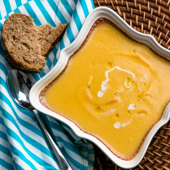 Sweet Turnip and Carrot Soup