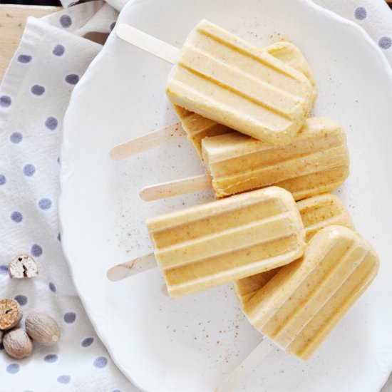 Pumpkin Spice Latte Popsicles