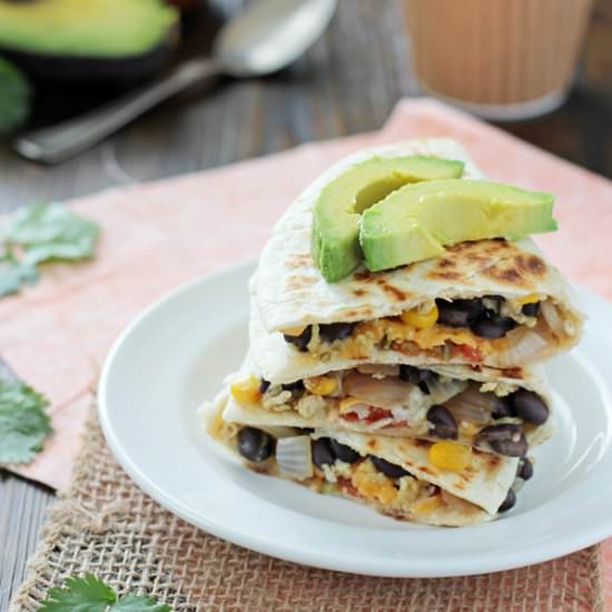 Make-Ahead Breakfast Quesadillas