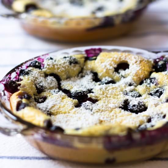 Blueberry Clafoutis