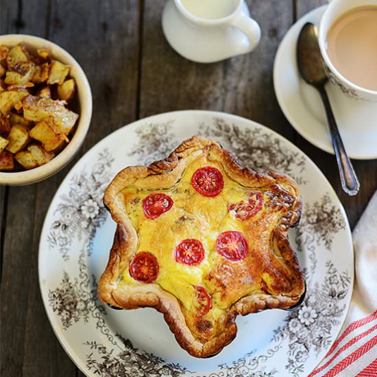 Rustic Sausage Quiche