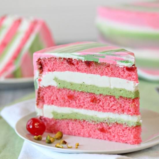 Spumoni Cake