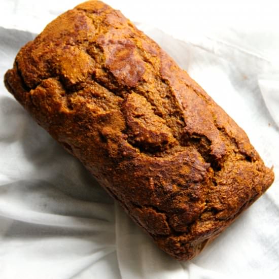 Whole Wheat Pumpkin Coffee Bread