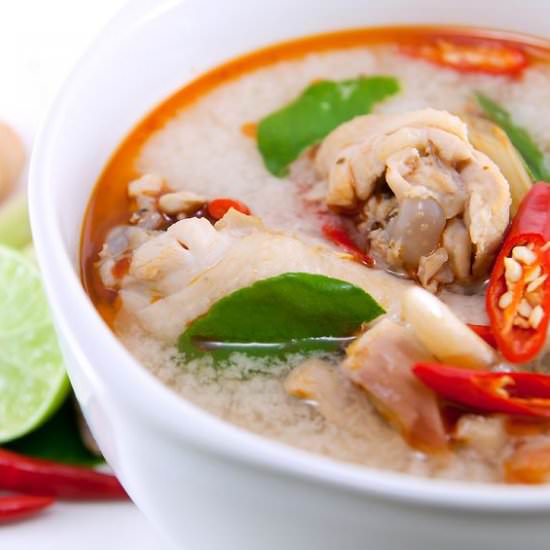 Tom Yum Gai – Sour & Spicy Chicken