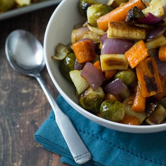 Fennel Roasted Fall Vegetables