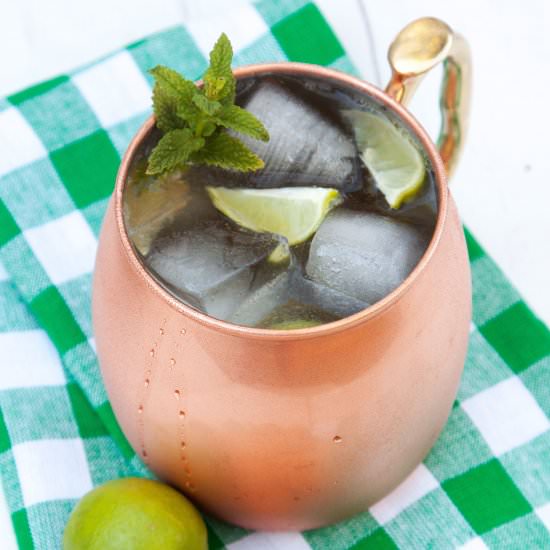 Kombucha Moscow Mule