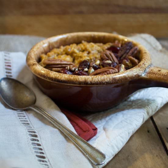 Pumpkin Pie Oatmeal