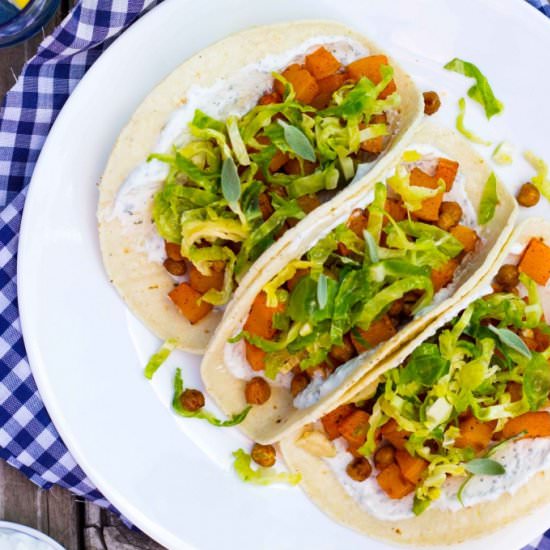 Butternut Squash Tacos