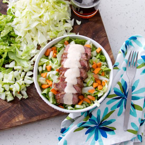 Chopped Steak Salad