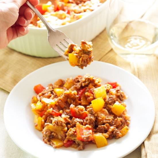 Stuffed Pepper Casserole