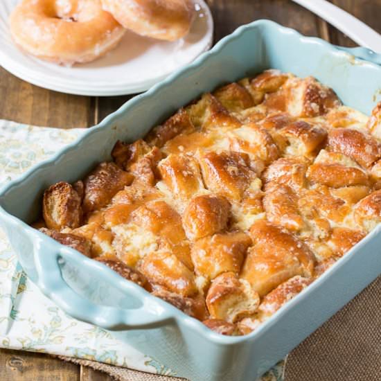Krispy Kreme Bread Pudding