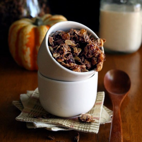 Pumpkin Pecan Granola