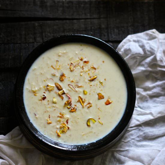 Date and Apple Kheer