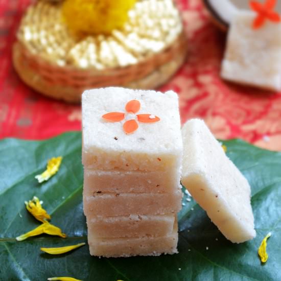 Coconut Fudge / Burfi