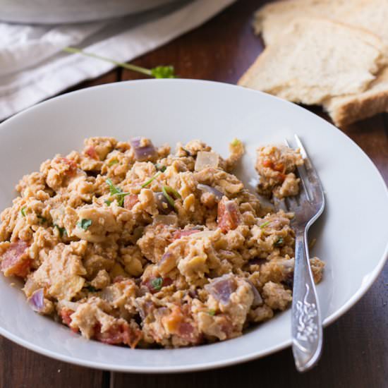 Cream Cheese Scrambled Eggs