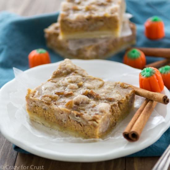 Pumpkin Pie Bars